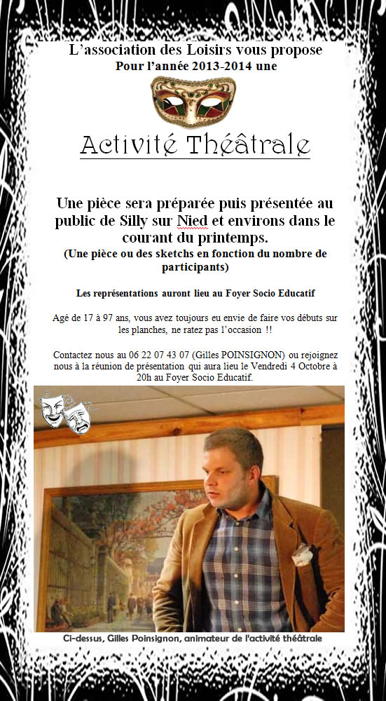 2013 09 Flyer creation