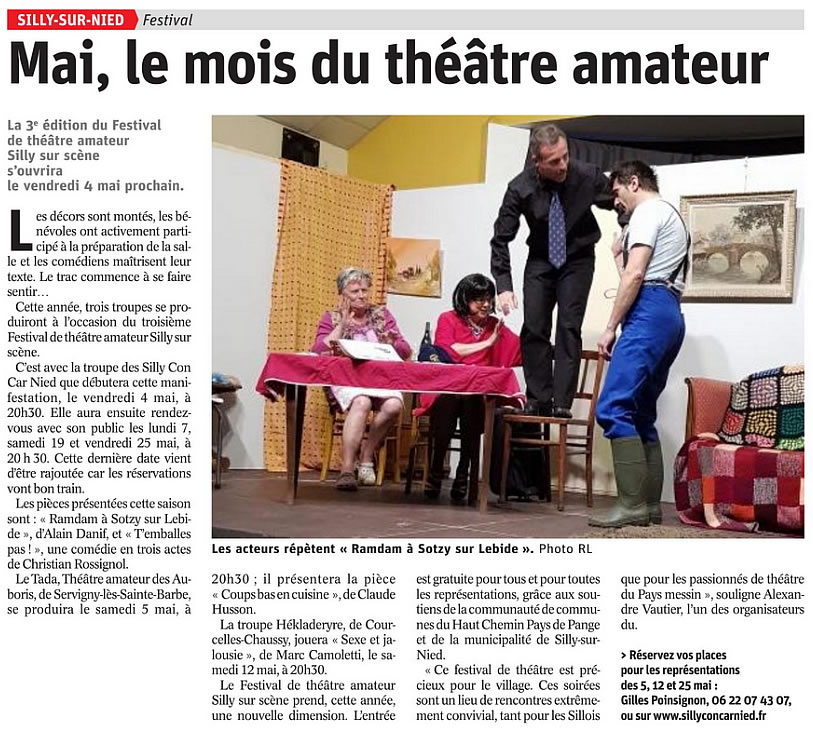 RL 2018 04 29 Mai mois du theatre amateur